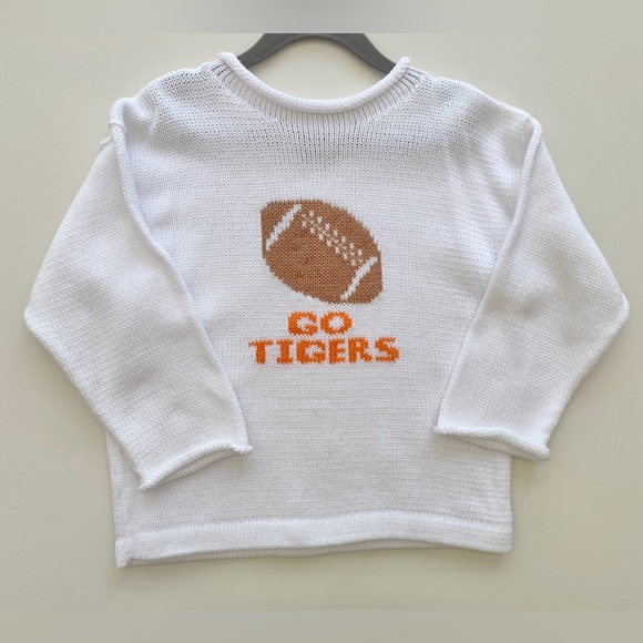 NWOT- Custom Football Sweater “Go Tigers” - Picture 1 of 5
